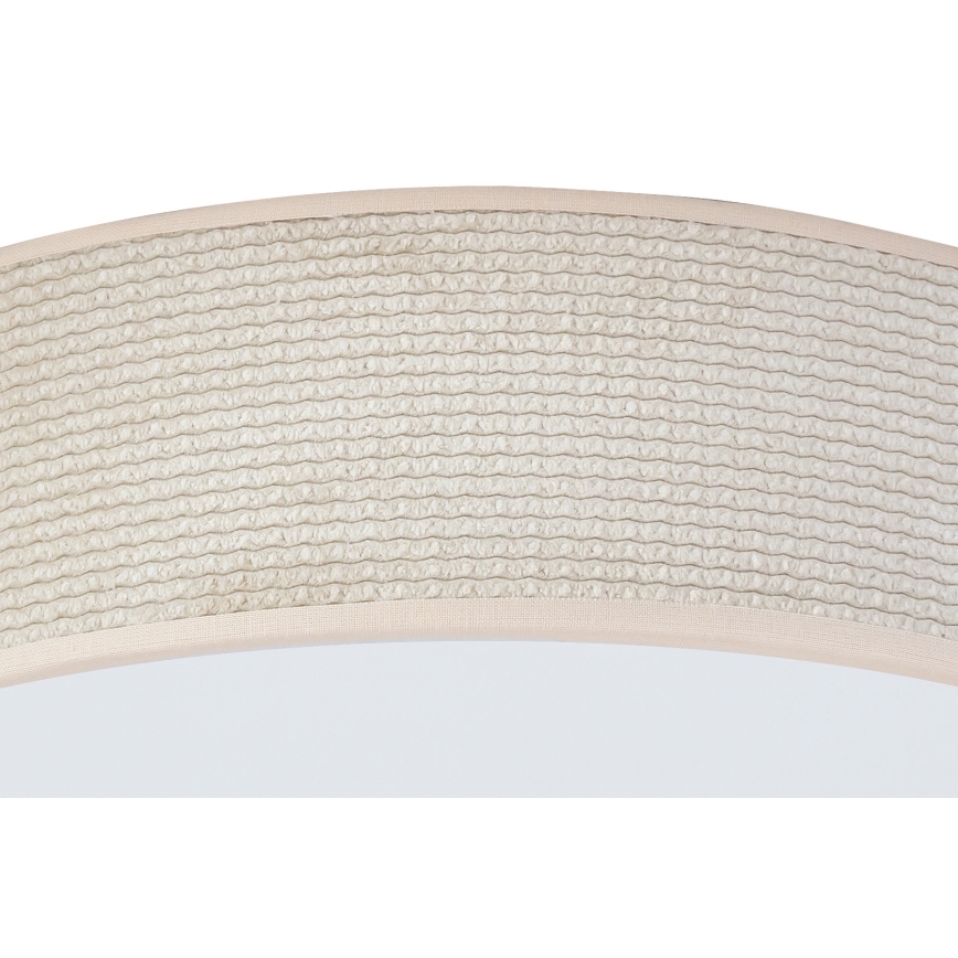 Duolla - LED-kattovalaisin CORTINA LED/26W/230V halkaisija 30 cm 4000K beige