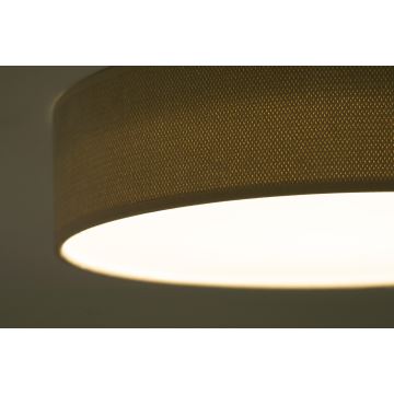 Duolla - LED-kattovalaisin CORTINA LED/26W/230V halkaisija 30 cm 4000K beige