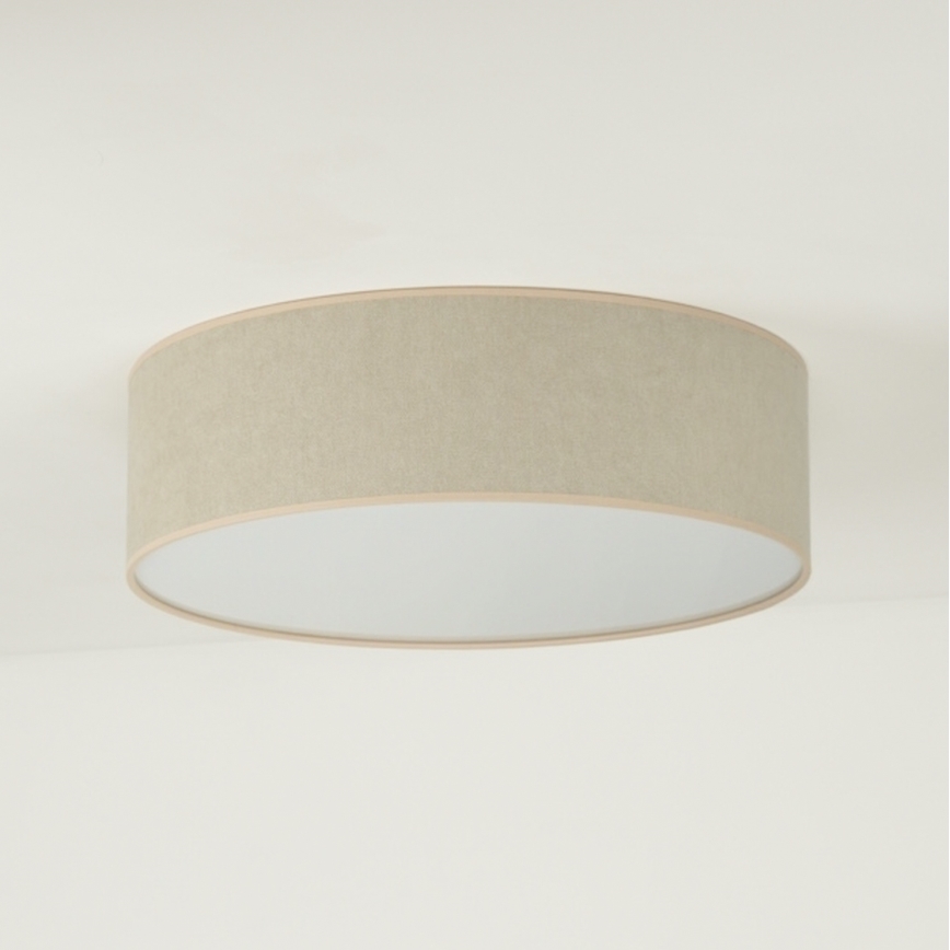 Duolla - LED-kattovalaisin CORTINA LED/26W/230V halkaisija 30 cm 4000K beige