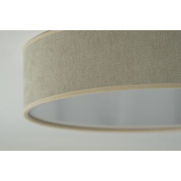 Duolla - LED-kattovalaisin CORTINA LED/26W/230V halkaisija 30 cm 4000K beige