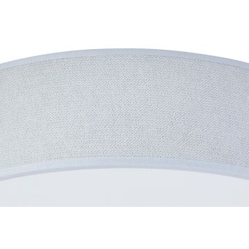 Duolla - LED-kattovalaisin CORTINA LED/26W/230V halkaisija 30 cm 4000K harmaa