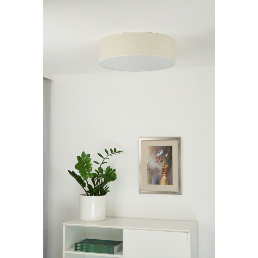 Duolla - LED-kattovalaisin CORTINA LED/26W/230V halkaisija 30 cm 4000K kerma