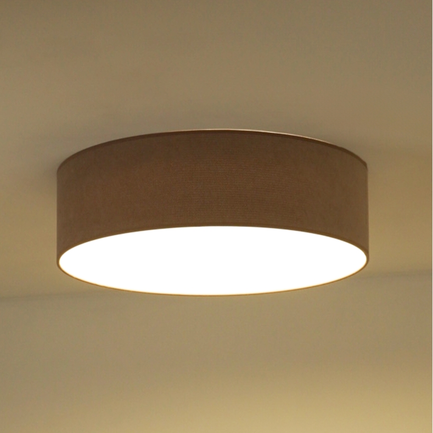 Duolla - LED-kattovalaisin CORTINA LED/26W/230V halkaisija 30 cm 4000K ruskea