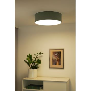 Duolla - LED-kattovalaisin CORTINA LED/26W/230V halkaisija 30 cm 4000K turkoosi