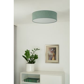 Duolla - LED-kattovalaisin CORTINA LED/26W/230V halkaisija 30 cm 4000K turkoosi