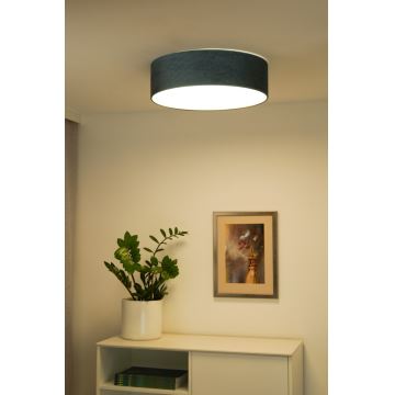 Duolla - LED-kattovalaisin CORTINA LED/26W/230V halkaisija 30 cm 4000K turkoosi