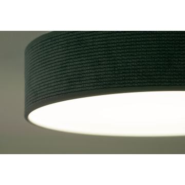 Duolla - LED-kattovalaisin CORTINA LED/26W/230V halkaisija 30 cm 4000K turkoosi