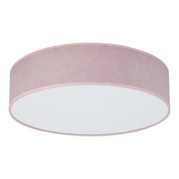 Duolla - LED-kattovalaisin CORTINA LED/26W/230V halkaisija 30 cm 4000K vaaleanpunainen