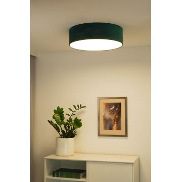 Duolla - LED-kattovalaisin CORTINA LED/26W/230V halkaisija 30 cm 4000K vihreä