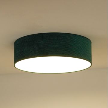 Duolla - LED-kattovalaisin CORTINA LED/26W/230V halkaisija 30 cm 4000K vihreä