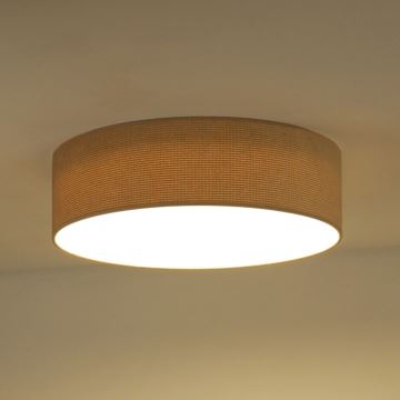 Duolla - LED-kattovalaisin CORTINA LED/26W/230V halkaisija 45 cm 4000K beige