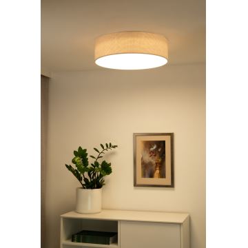 Duolla - LED-kattovalaisin CORTINA LED/26W/230V halkaisija 45 cm 4000K kerma