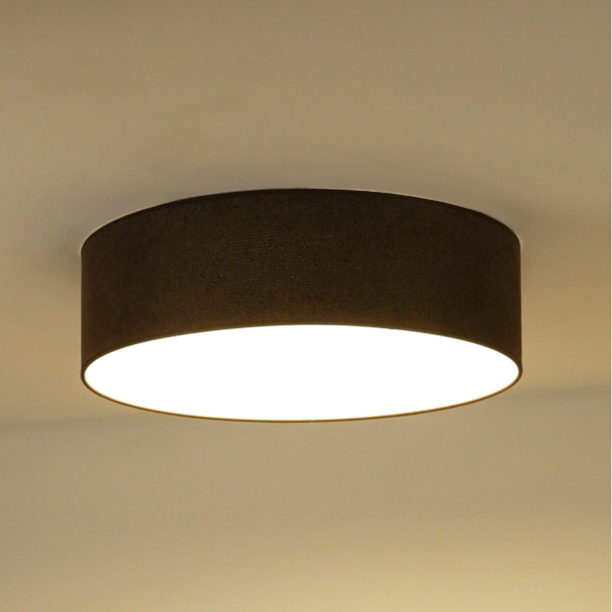 Duolla - LED-kattovalaisin CORTINA LED/26W/230V halkaisija 45 cm 4000K ruskea