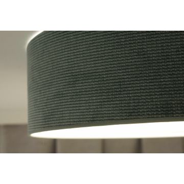 Duolla - LED-kattovalaisin CORTINA LED/26W/230V halkaisija 45 cm 4000K turkoosi