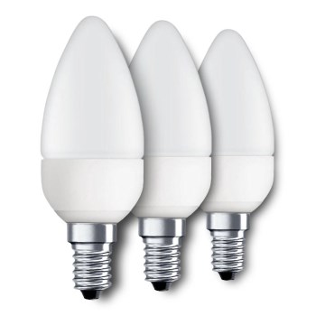 Eglo 10697 - SETTI 3x LED-polttimo E14/4W/230V 320lm kynttilä