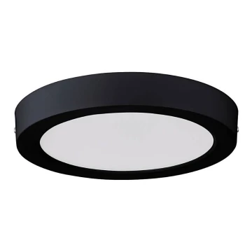 Eglo 74063 - LED-kattovalaisin IDUN LED/18W/230V 4000K halkaisija 22,5 cm musta