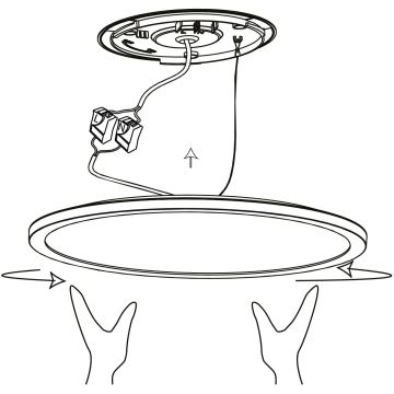 Eglo - LED RGBW Himmennettävä kattovalo LED/14,6W/230V musta ZigBee