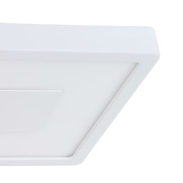 Eglo - LED Ulkokattovalo LED/17W/230V IP44 valkoinen