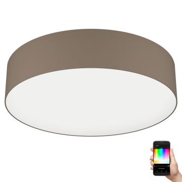 Eglo - LED RGBW Himmennettävä kattovalo LED/35W/230V 2700-6500K ruskea