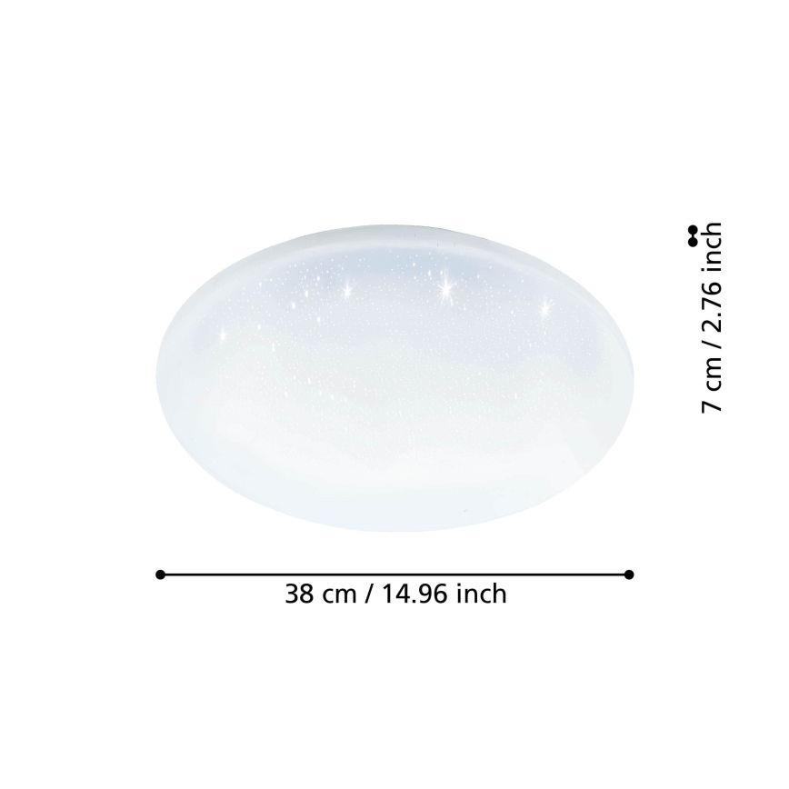Eglo - LED Himmennettävä kylpyhuonevalaisin LED/19,2W/230V IP44