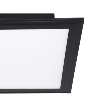 Eglo - LED-kattovalaisin LED/14W/230V 30x30 cm musta