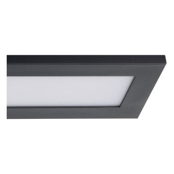 Eglo - LED-kattovalaisin LED/38W/230V 120x10 cm musta