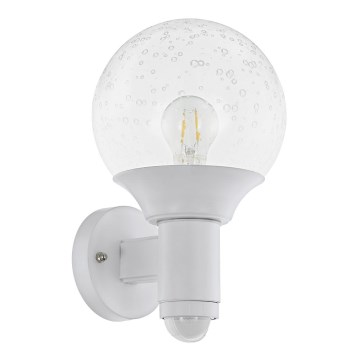 Eglo 97155 - Ulkoseinävalaisin anturilla SOSSANO 1xE27/28W/230V IP44