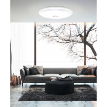 Eglo 98324 - Himmennettävä LED-kattovalaisin LANCIANO LED/36W/230V + kauko-ohjaus