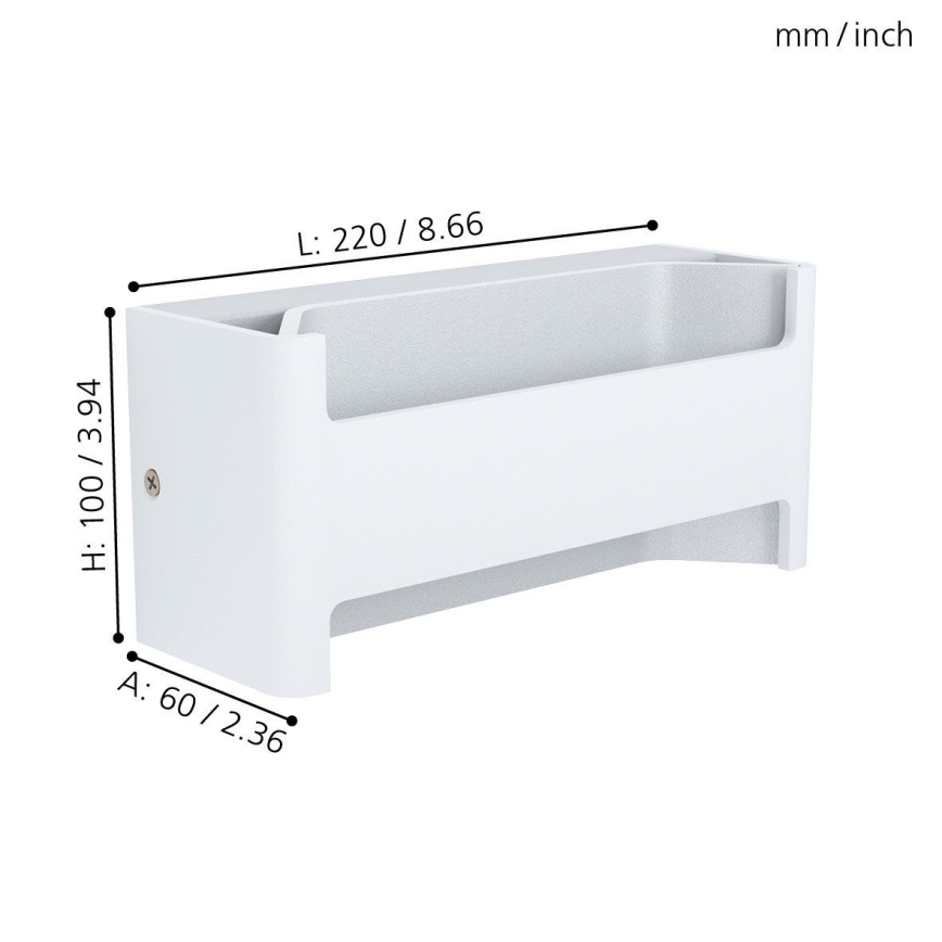 Eglo 98544 - LED-seinävalaisin FELONICHE LED/10W/230V