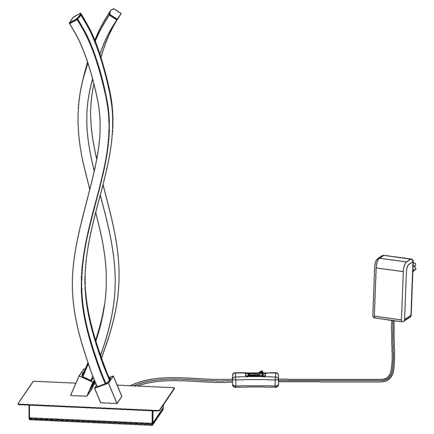 Eglo 99318 - LED-pöytävalaisin LASANA LED/10W/230V