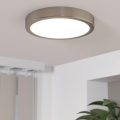 Eglo - LED Himmennettävä kattovalo LED/17W/230V kromi