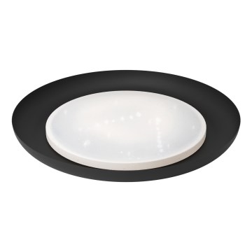 Eglo - LED-kattovalo LED/17,1W/230V musta