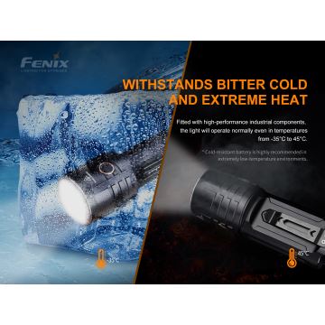 Fenix ​​LR35R - LED Ladattava taskulamppu 6xLED/2x21700 4000 mAh IP68 10000 lm 80 h