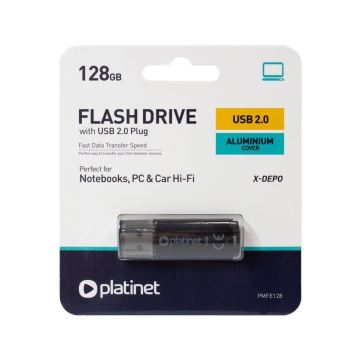 Flash Disk USB 128GB musta