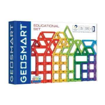 GeoSmart - Magnetic building setti 100 kpl