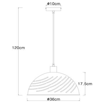 Globo - Riippuvalaisin 1xE27/60W/230V