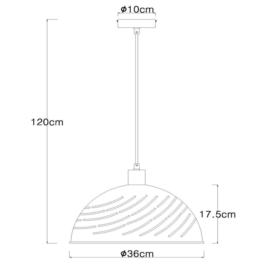 Globo - Riippuvalaisin 1xE27/60W/230V