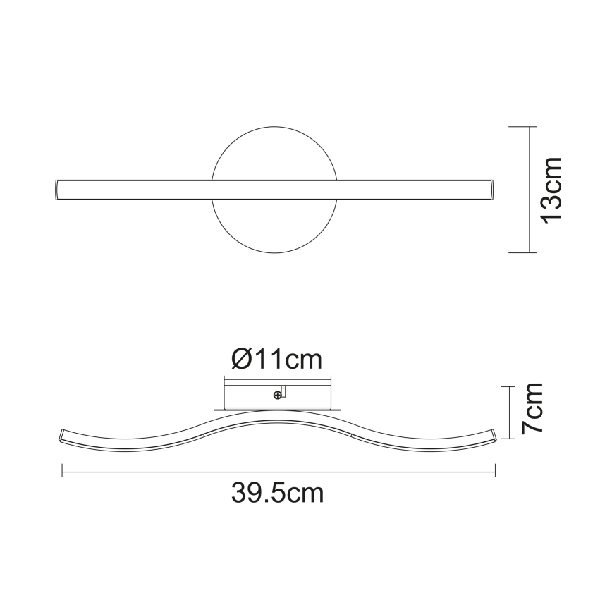 Globo - LED-kattovalaisin LED/6W/230V