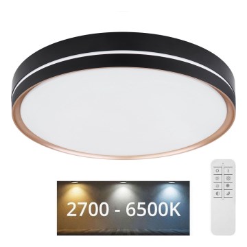 Globo - Himmennettävä LED-kattovalaisin LED/40W/230V 2700-6500K + kauko-ohjaus