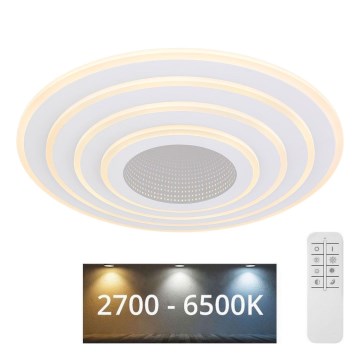 Globo - Himmennettävä LED-kattovalaisin LED/40W/230V 2700-6500K Wi-Fi Tuya + kauko-ohjaus