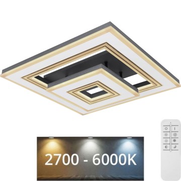 Globo - Himmennettävä LED-kattovalaisin LED/50W/230V 2700-6000K + kauko-ohjaus