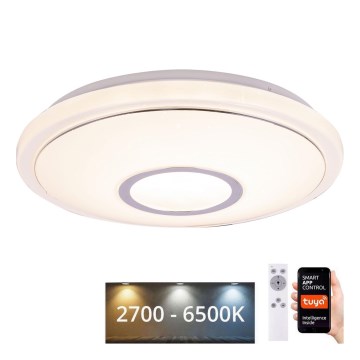 Globo - RGBW Himmennettävä kattovalaisin LED/16W/230V 2700-6500K WiFi Tuya + kauko-ohjaus