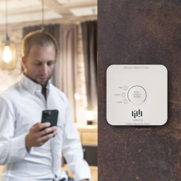 Häkäilmaisin GoSmart 2xAA Wi-Fi Tuya