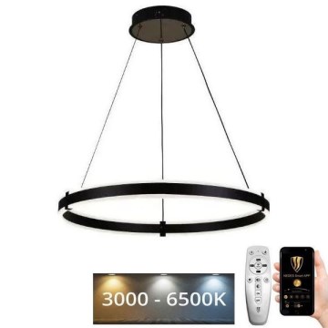 Himmennettävä LED-kattokruunu johdossa LED/85W/230V 3000-6500K + kauko-ohjaus