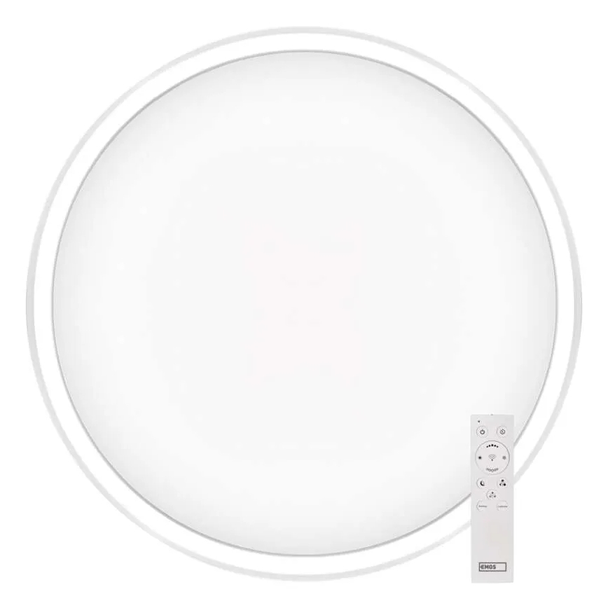 Himmennettävä LED-kattovalaisin GoSmart LED/45W/230V halkaisija 50 cm 2700-6500K Wi-Fi Tuya + kauko-ohjaus