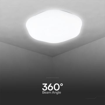 Himmennettävä LED-kattovalaisin LED/40W/230V 3000-6500K 40 cm valkoinen + kauko-ohjaus