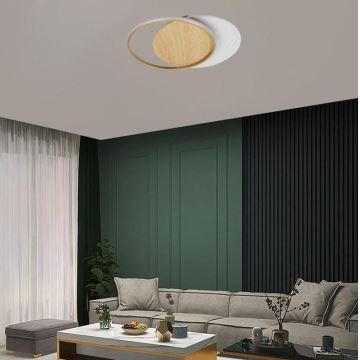 Himmennettävä LED-kattovalaisin LED/60W/230V 3000-6500K + kauko-ohjaus