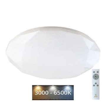 Himmennettävä LED-kattovalaisin STAR LED/60W/230V 3000-6500K + kauko-ohjaus