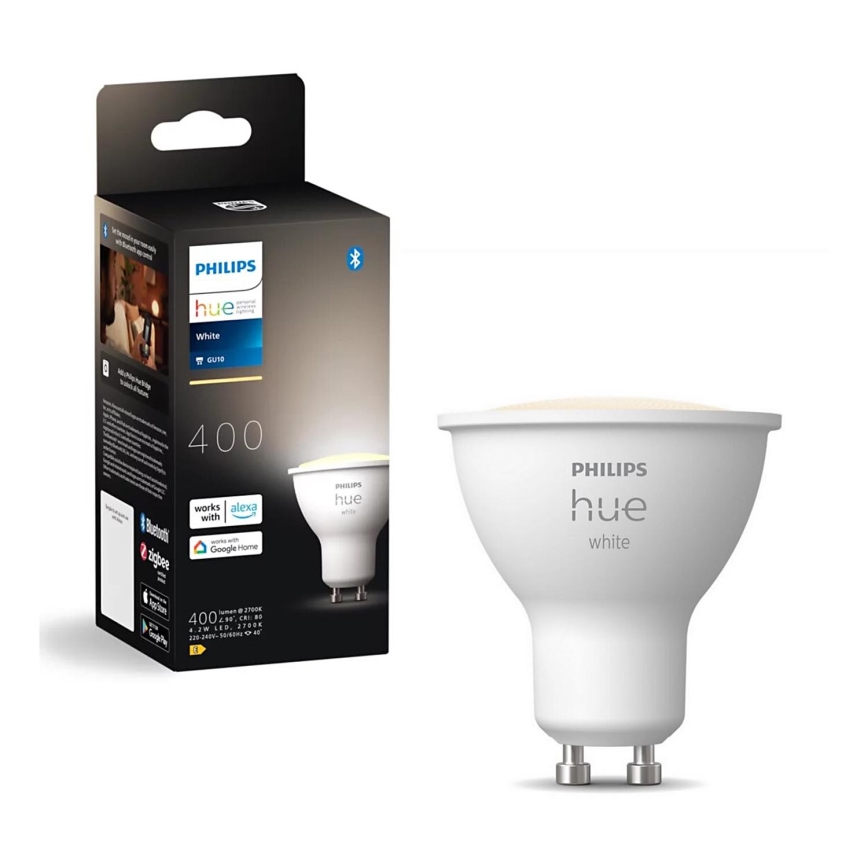 Himmennettävä LED-polttimo Philips Hue WHITE GU10/4,2W/230V 2700K