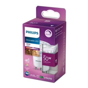 Himmennettävä LED-polttimo Philips PAR16 GU10/4W/230V 3000K CRI 90